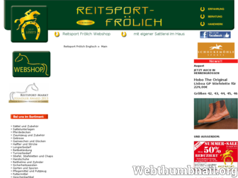reitsport-froelich.de website preview