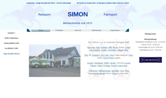reitsport-simon.de website preview