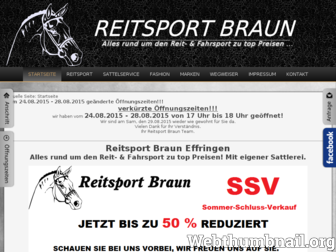 reitsport-braun.de website preview