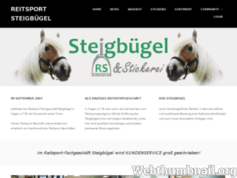 reitsport-steigbuegel.de website preview