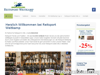 reitsport-weitkamp.de website preview