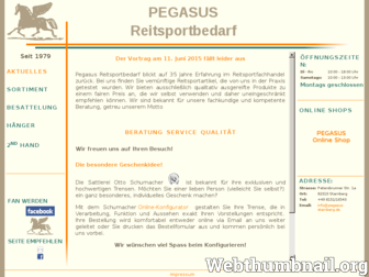 pegasus-starnberg.de website preview