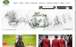 horse-and-rider.de website preview