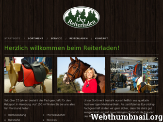 reiterladen-online.de website preview