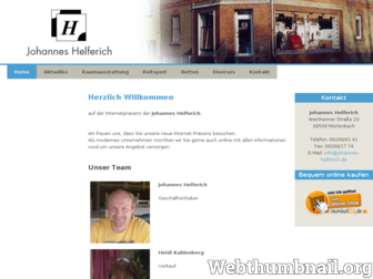 johannes-helferich.de website preview