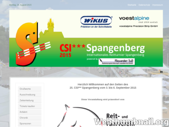 csi-spangenberg.de website preview