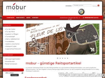 mobur.de website preview