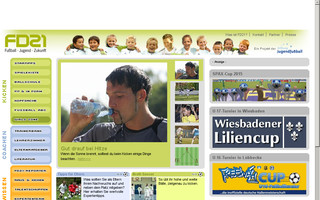 fussballd21.de website preview