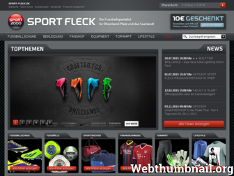 sport-fleck.de website preview