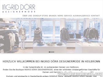 ingrid-doerr-designermode.de website preview