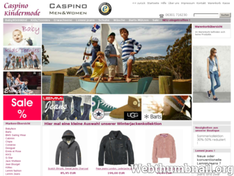 caspino-kindermode.de website preview