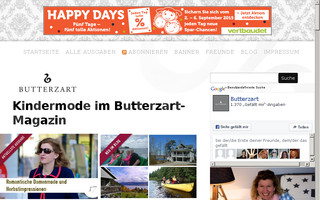 butterzart.com website preview