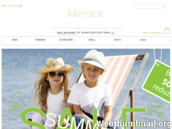 kikiundnick.de website preview