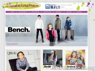 modelinchen.com website preview