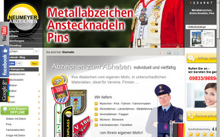 neumeyer-abzeichen.de website preview