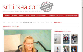 schickaa.com website preview