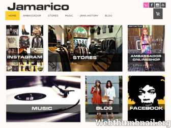 jamarico-shop.ch website preview