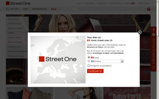 street-one.ch website preview