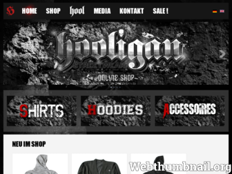 hooligan.de website preview