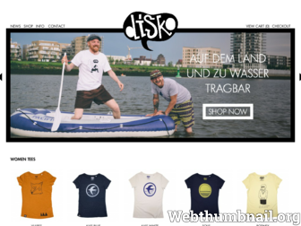 disko-streetwear.de website preview