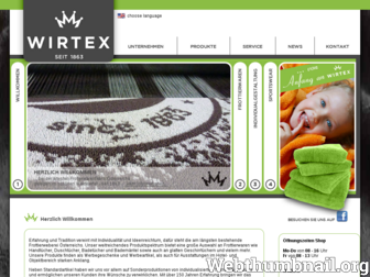 wirtex.at website preview