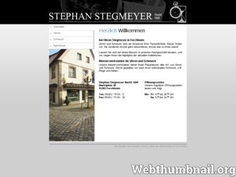 uhren-stegmeyer.de website preview