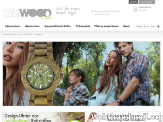 wewood.de website preview