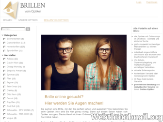 brillen-vom-optiker.de website preview