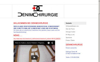 denimchirurgie.de website preview
