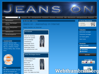 die-jeans.de website preview