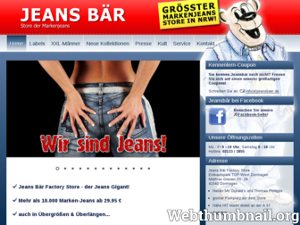 jeansbaer.de website preview
