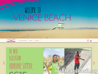 venice-beach.com website preview