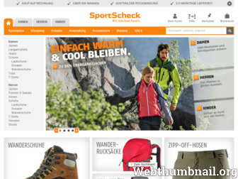 sportscheck.com website preview