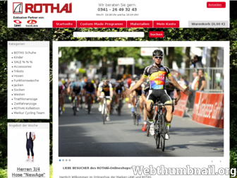 shop.rothai-sports.de website preview