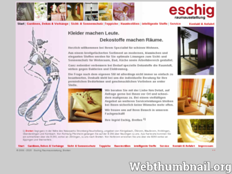 eschig-raum.de website preview