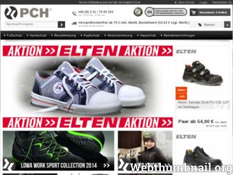 pch-shop.de website preview