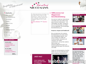niggemann-berufsbekleidung.de website preview