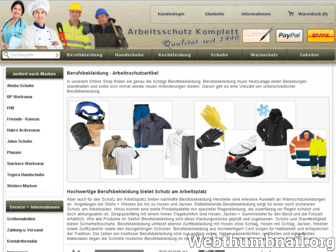 arbeitsschutz-komplett.de website preview