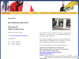 arbeitsschutz-berufsbekleidung.de website preview