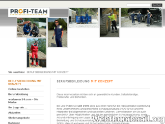 profi-team.de website preview