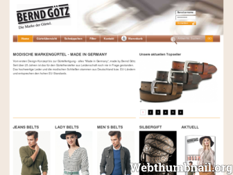 bernd-goetz.com website preview