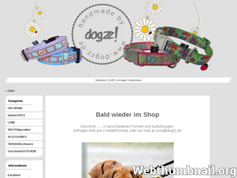 dogzz.de website preview