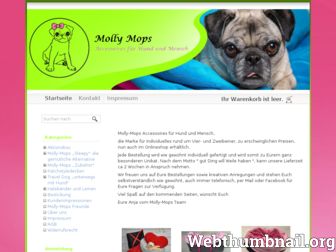 molly-mops-online.de website preview