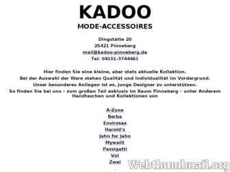 kadoo-pinneberg.de website preview