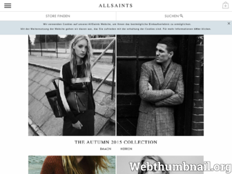 de.allsaints.com website preview