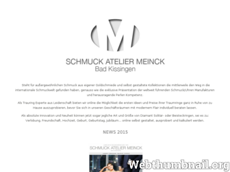 meinck.de website preview