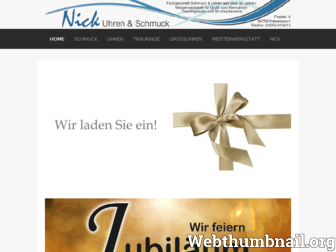 nick-uhren-schmuck.de website preview