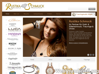 rustika-schmuck.de website preview