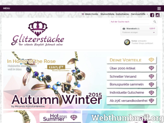 glitzer-stuecke.de website preview