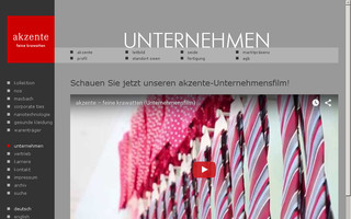 akzente-krawatten.de website preview